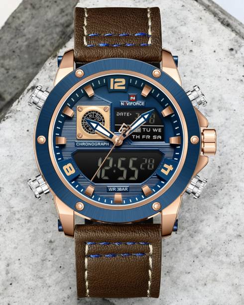 Analog-Digital Watch  - For Men NF9236RGBEBN