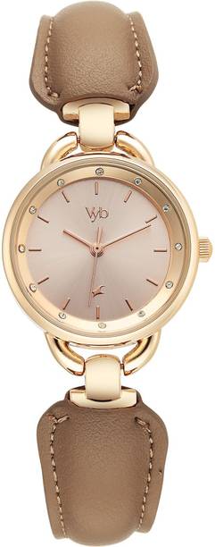 Manifester Quartz Silver Dial Steel Stainless Steel Strap Analog Watch - For Women FV60114WD01W