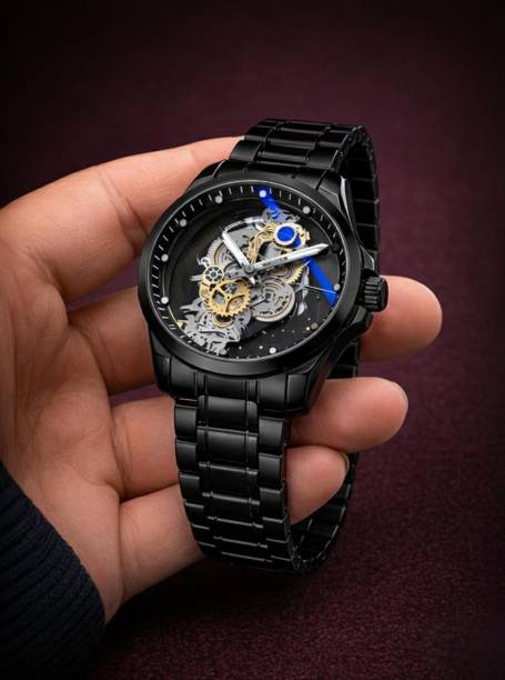 326925 Analog Watch  - For Men 05LK_Watch Skeleton Black