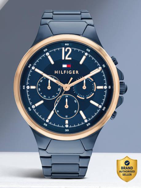Tommy Hilfiger Multifunction Blue Dial Blue Stainless Steel Strap Analog Watch - For Women TH1782601,NTTH1782601,NTTH1782601W