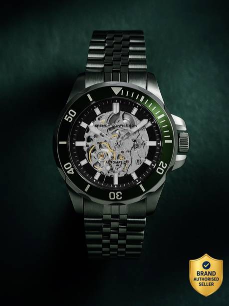 REXCORE Black Round Dial | Automatic Watch for Men's | FCA22NSM Analog Watch  - For Men FCA22NSM