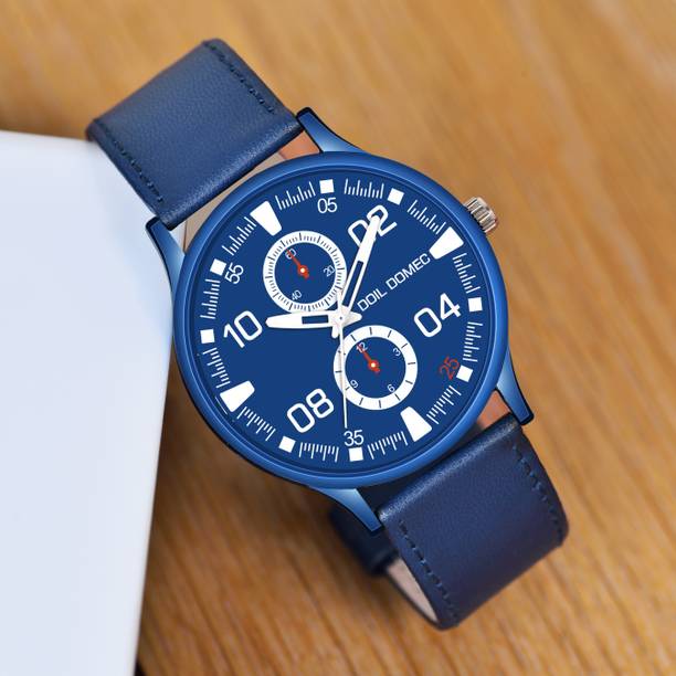 Doil Domec 229 Blue Slim Series Analog Watch  - For Men