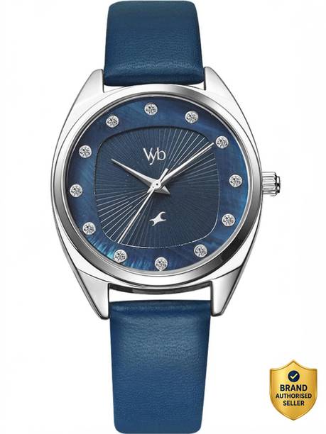 Vyb Spotlight Blue Dial Blue Strap Analog Watch - For Women FV60023SL02W