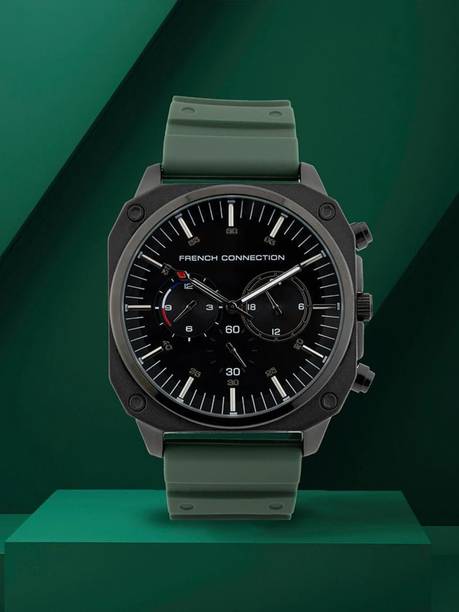 Valour Black Textured Dial | Chronograph Watch for Men's | FCB3GR-B Analog Watch - For Men FCB3GR-B