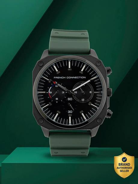 Valour Black Textured Dial | Chronograph Watch for Men's | FCB3GR-B Analog Watch - For Men FCB3GR-B
