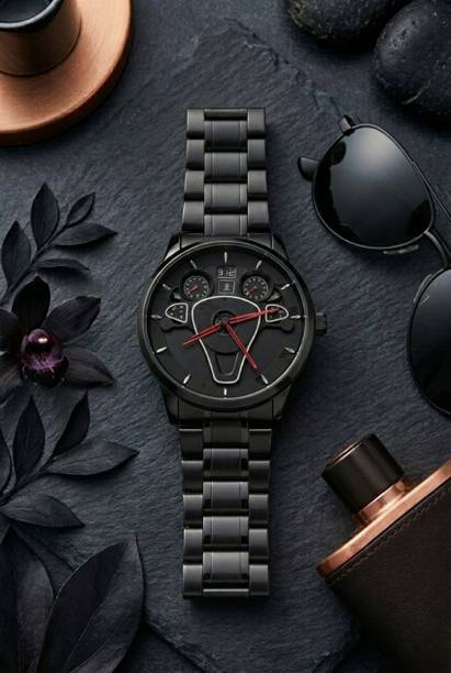 YARA Trendy Men Carr Dial Black 2553 Analog Watch  - For Men