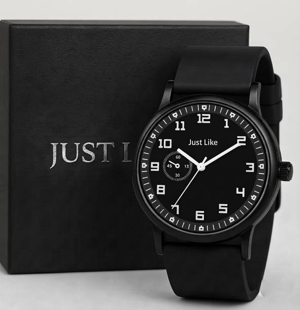 Design Black Dial Analog Wrist Watches For Boy And Men Analog Watch  - For Boys CSR_SILICONE _8502