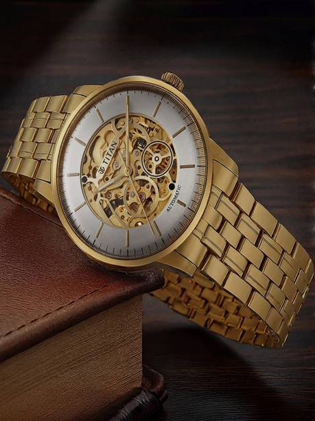 Titan Automatic Analog Watch - For Men 90110YM01|90110YM01|90110YM01