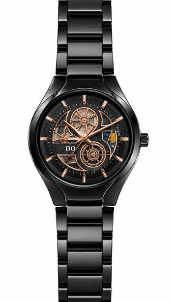 Automatic Skeleton Series Analog Watch  - For Men RD-SKL-BLK-RG-001