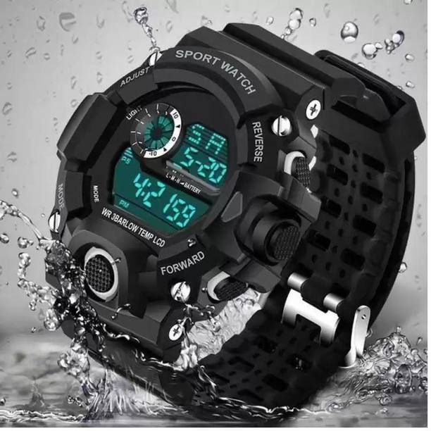 selloria KIDS-G-SPORT LOOK BAND SHOCK CHRONOGRAPH RESISTANCE Digi