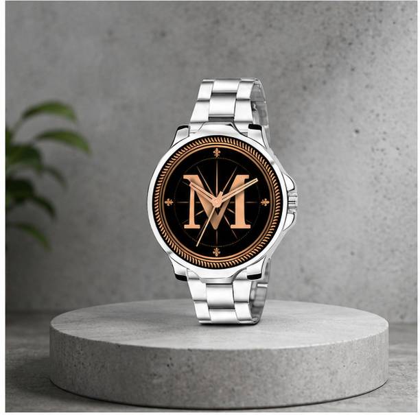 Atix ALPHA-M-3K-SIL-CHAIN-at76 ALPHA-M-3K-SIL-CHAIN-at76 Analog Watch  - For Men