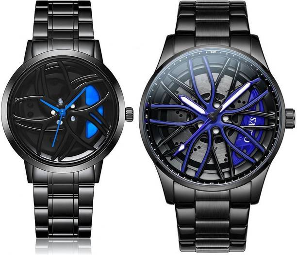 New Trandy & Classical Wrist Watch-CRSS - 21- SKY BLUE_SA-07-Blue Analog Watch  - For Men CRSS - 21- SKY BLUE_SA-07-Blue