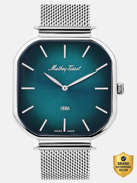 Swiss Made Classic Green Dial Analog Watch - For Men H7917AV