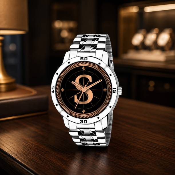 Atix ALPHA-S-AVO-SIL-STL-at75 ALPHA-S-AVO-SIL-STL-at75 Analog Watch  - For Men