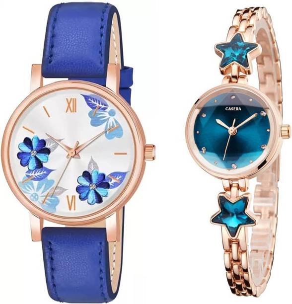 RIDDHI Flower rizzli blue RS-48_Star watch RS-60 RIDDHI New Trandy Analog Watch Analog Watch  - For Men & Women