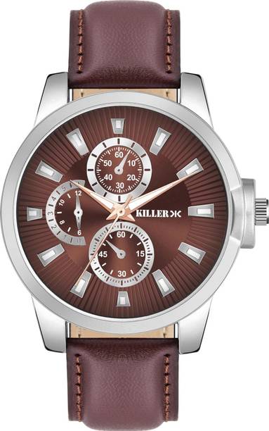 Latest Trending Analog Watch - For Men Analog Maroon Dial Men's Watch with Silicone Strap