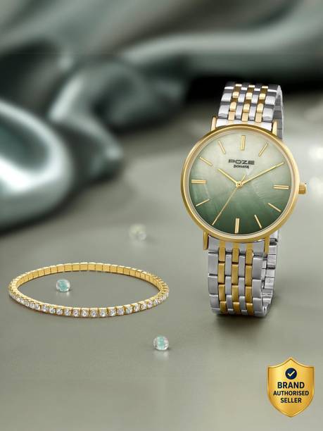 Poze - Metal Analog Watch - For Women SP80077BM02WF