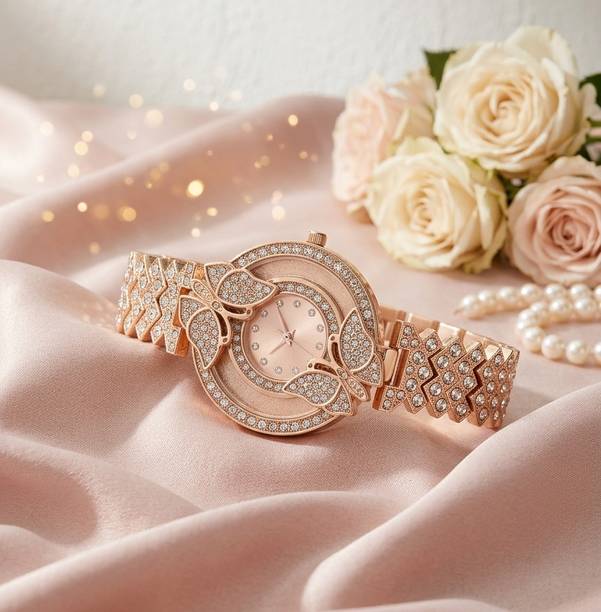 Crystal Bloom Series Analog Watch  - For Women LUX-303