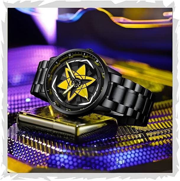 SHIVO Star Roatating premium Analog Watch  - For Men