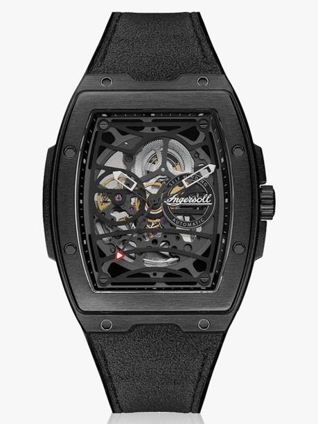 Automatic Black Dial With Lifetime Warranty Analog Watch - For Men I12307
