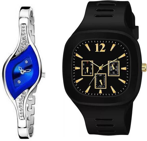 RIDDHI Milar Black RS-55_Raga RS-60 RIDDHI New Trandy Analog Watch Analog Watch  - For Men & Women