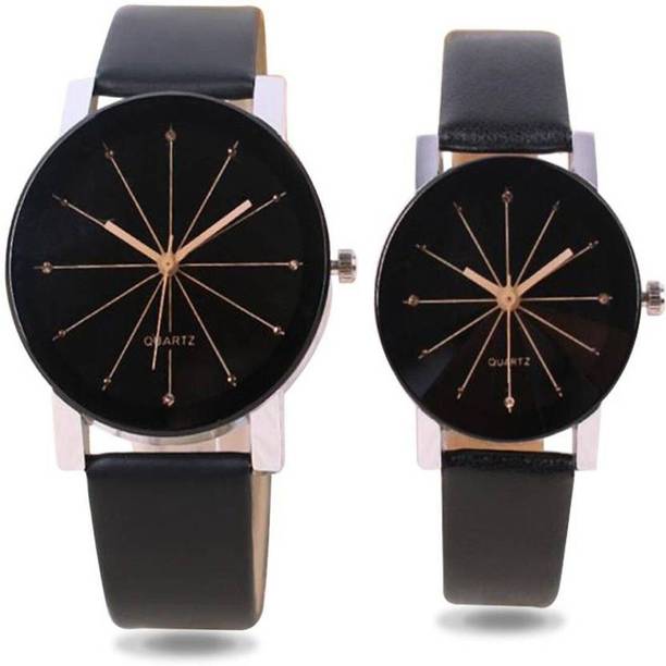 Analog Watch  - For Couple Crystal Glass Unique Passion Love Specially For Couple Watches Watch