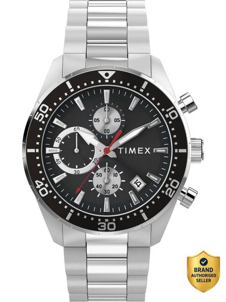 Ridgefield Chronograph Black Dial Analog Watch - For Men TW2Y56900UJ