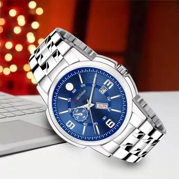 watchstar WS-Analog Day Date Watch Trending Day Date Functioning for Boys Analog Watch - For Men