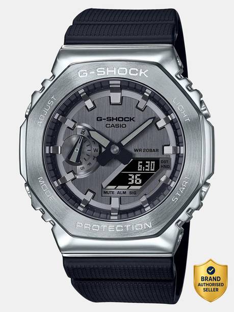 G-SHOCK 2100 Series Analog-Digital Watch - For Men G1159 (GM-2100-1ADR)