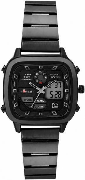 Analog-Digital Watch  - For Men F-501-BLK