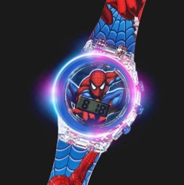 Digital Watch  - For Boys ROUND