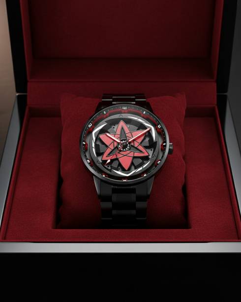 GLOWFILL TENDING WATCH 3D Rotating Wheel Hub Watch Analog Watch  - For Men & Women