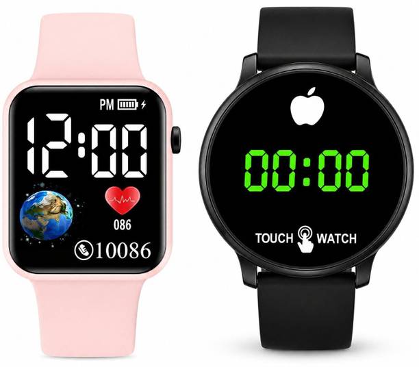 Ultra Smart Digital Watch Hybrid Smartwatch Watch  - For Men & Women PRO-J_58_led-pink