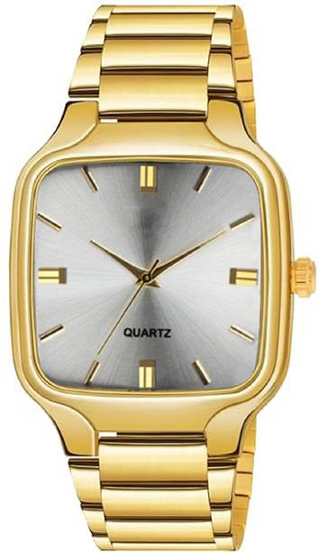 WRISTON SQVER RADO SILVAR GOLD Stylish Analog Wrist Watches For Boy And Men Analog Watch  - For Men