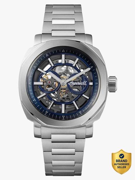 The Outrider Automatic Blue & Silver Dial With lifetime Warranty Analog Watch - For Men I16403