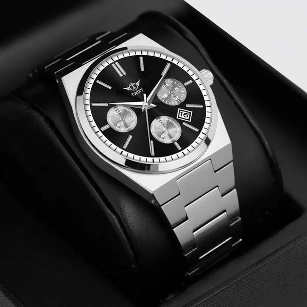 TWIXY TYW-15 BLACK PRX Series Chronograph Date Display Classic Quartz Analog Watch  - For Men