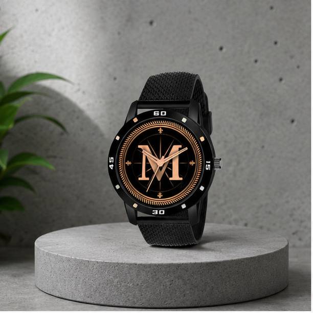 Atix -M-AVO-BLK-SFR-at76 ALPHA-M-AVO-BLK-SFR-at76 Analog Watch  - For Men