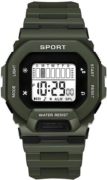 Sport Digital Series Digital Watch  - For Boys SP-1001-GRN