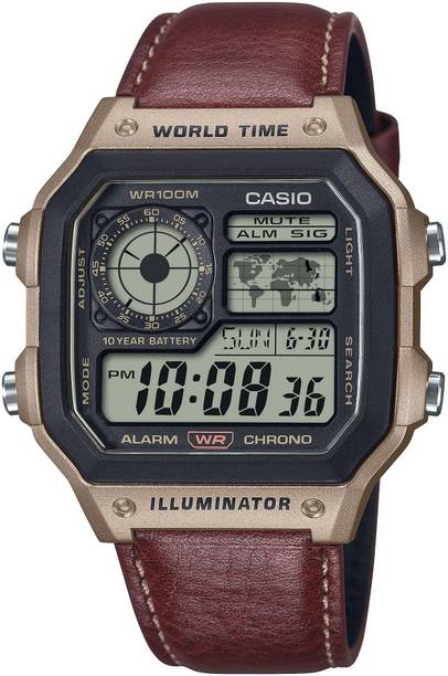 Digital Watch - For Men digital watch brown q...1