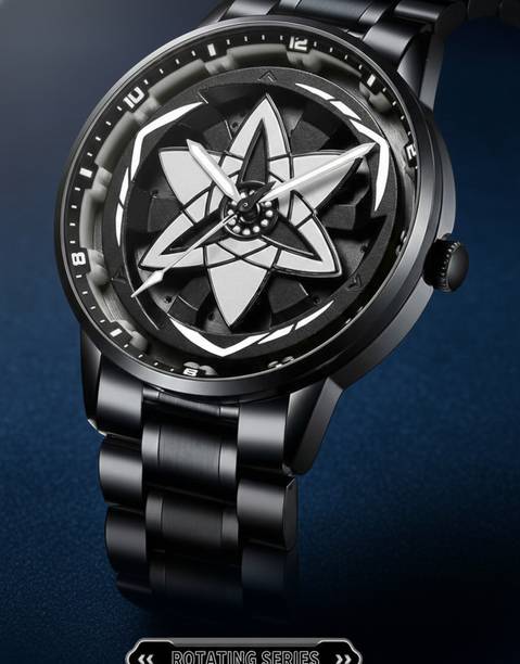 Crosta TENDING WATCH STAR DESIGN SPINNER CHAIN STRAP LOCK Analog Watch  - For Men & Women