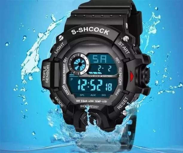 New Waterproof Unisex Watch For Men & Women and Also For Boys and Girls Digital Watch  - For Men & Women KIDS-BOYS- Digital Watch - For Boys RESISTANCE LUMINOUS
