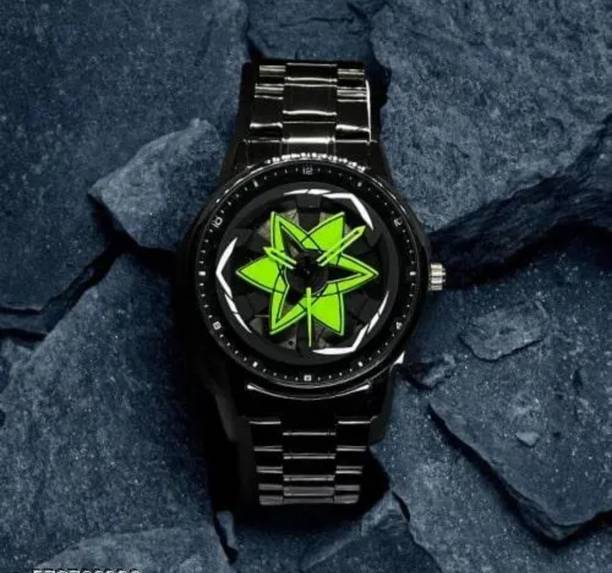 HUNTER HAWK Leisure Style TS-081 Star Spinner Dial Rotating Analog Watch Analog Watch  - For Boys