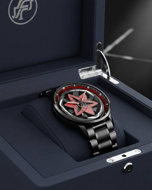 Crosta TENDING WATCH 3D Rotating Wheel Hub Watch Analog Watch  - For Men & Women