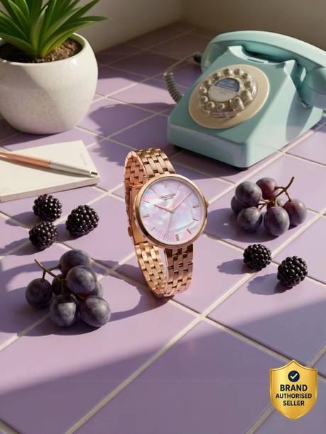 Poze 9 Quartz Orchid Tint Dial IPRG Strap Analog Watch - For Women SP80188WM01W