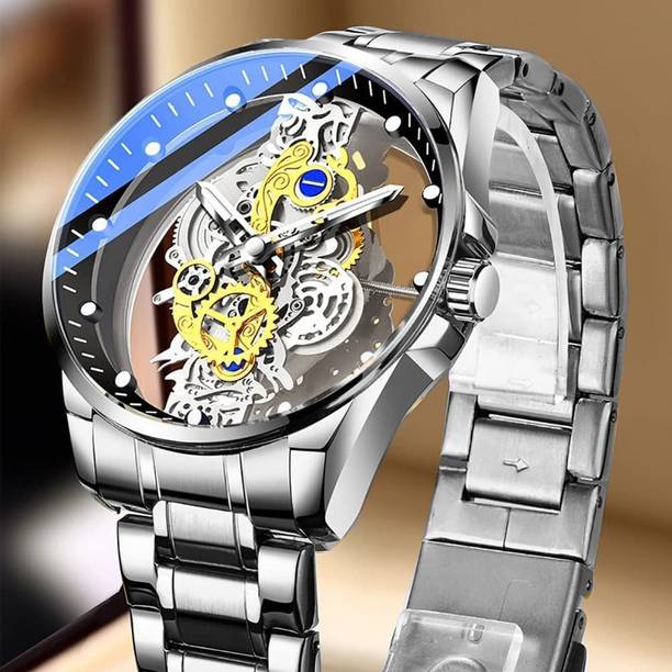 VONDEX Creations Analog Watch - For Men SkeletonRounfd