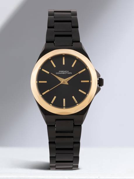 French Connection Sunray Dial Equinox Analog Watch  - For Women