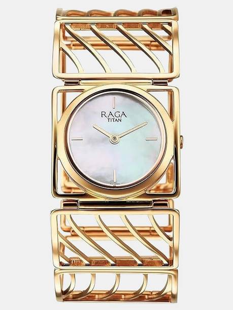 Raga Ethereal White Rectangular Dial Women's Watch / Analog Watch - For Women 2769WM01,NU2769WM01