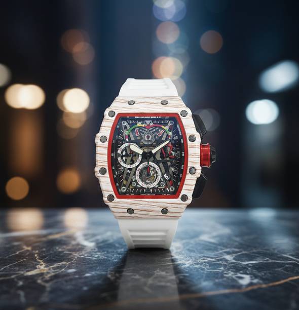 FLORED RM 35-03 Automatic Rafael Nadal in White Quartz TPT RM 35-02 Rafael Nadal Analog Watch  - For Men