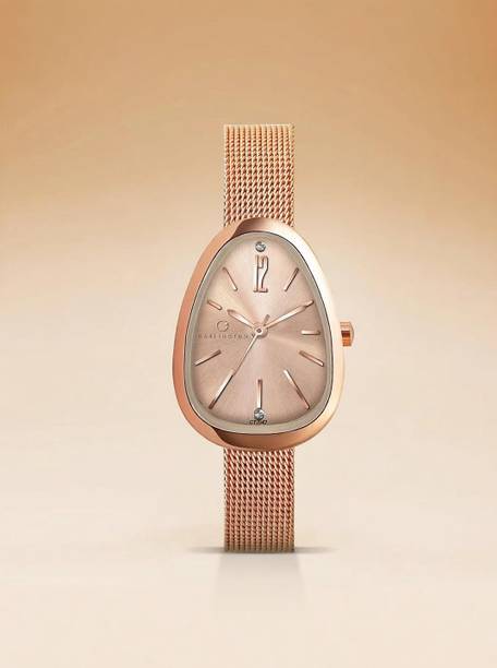 Carlington Iconic Series Premium Ladies Wrist Watches Analog Watch - For Women CT 2047 RoseGold