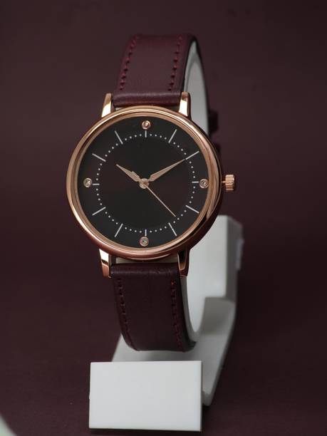 Best Seling Causal Watch Fancy Dial Round Cash Premium Quality Analog Watch  - For Girls Wrist Watch